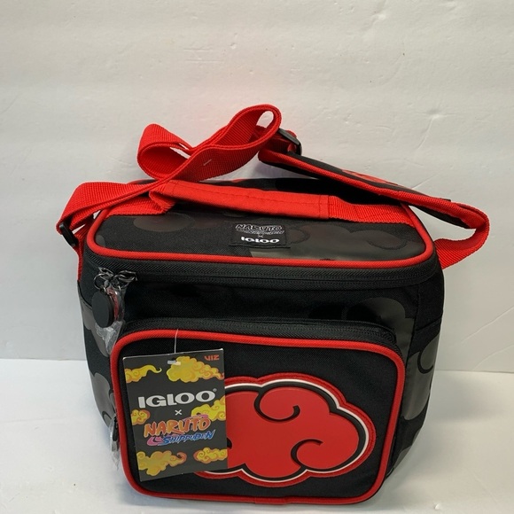 Amine NARUTO Igloo 9 Can Insulated Square Cooler Bag NWT - Picture 1 of 11